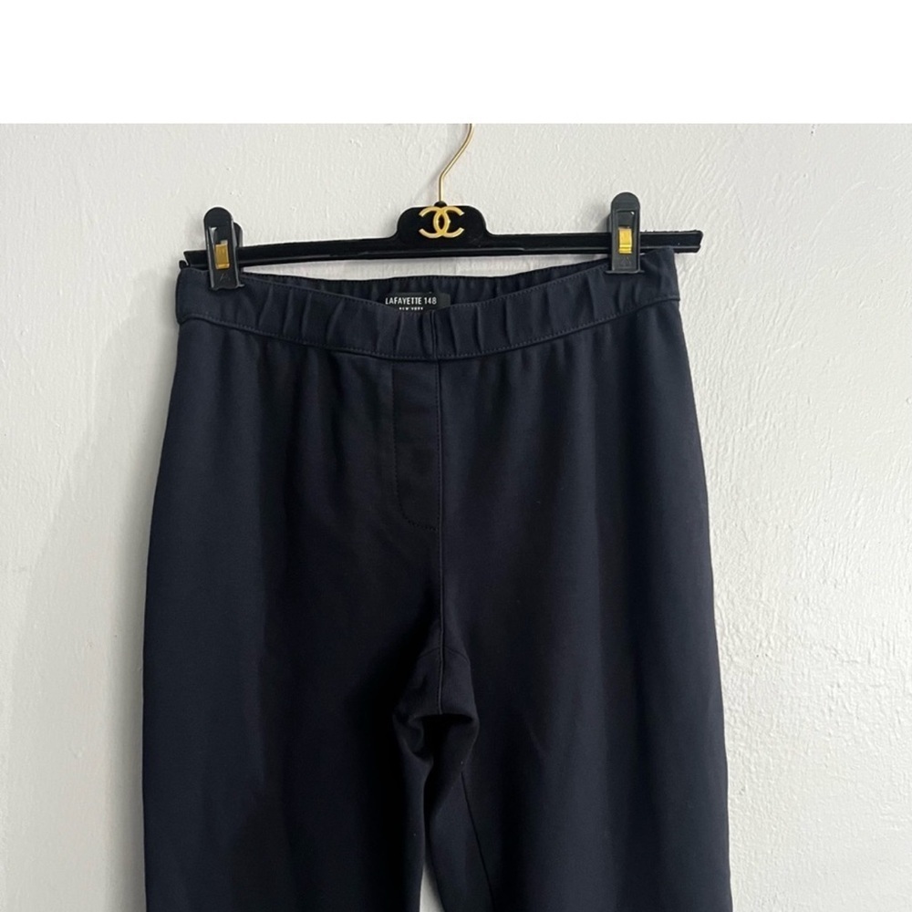 Lafayette 148 Navy Stretch Pull On Slacks
Size Medium - Picture 5 of 10